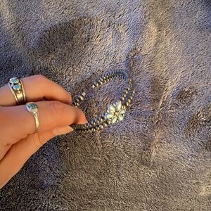 Turquoise adjustable cuff